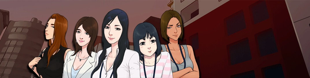 被女神围绕的男人